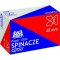 Spinacze biurowe 41mm, krzyżakowe, 50szt